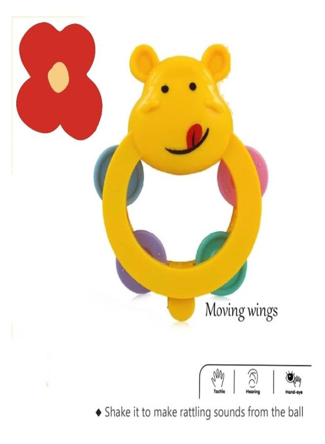 Little Mind Musical Merry Go Round Baby Toy with 4 Non-Toxic Rattles & Tethers - Crib Mobile for Newborns 0-6 Months | BPA-Free Sensory Toy for Infant Stimulation (Multicolor) - Image 5