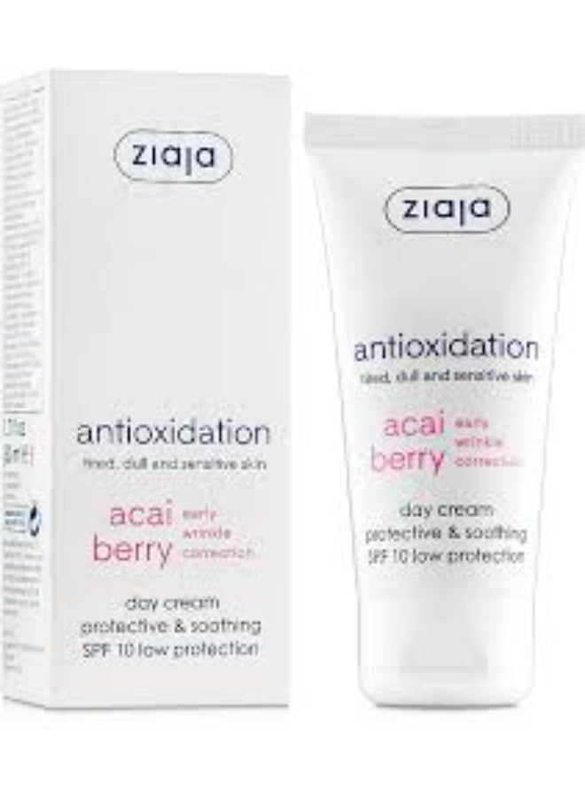 Ziaja Acai Day Face Cream SPF10 50ml - Image 3
