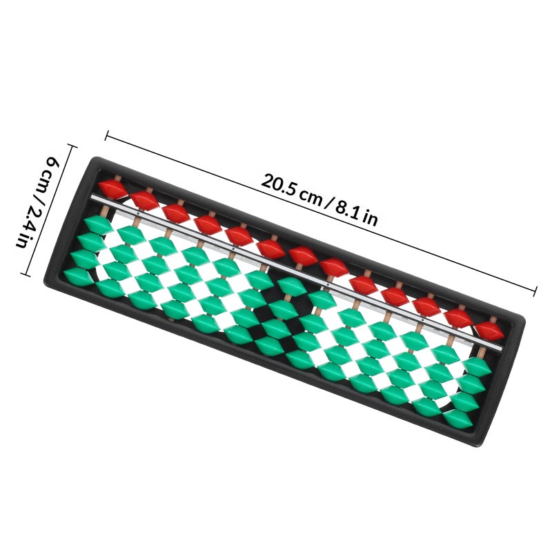 2pcs Chinese Abacus for Math Practical Calculating Chinese Abacus Math Learning Abacus - Image 2