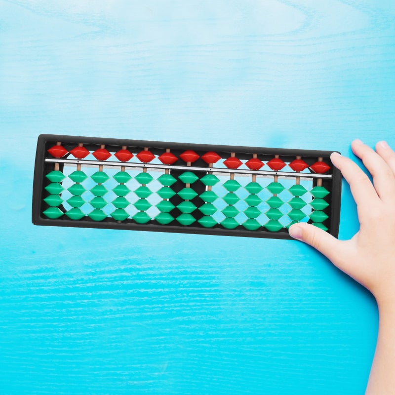 2pcs Chinese Abacus for Math Practical Calculating Chinese Abacus Math Learning Abacus - Image 3