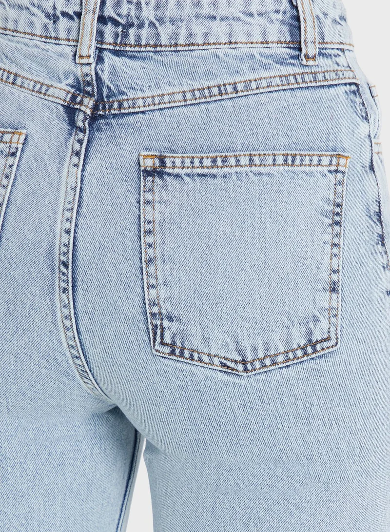 MISSY EMPIRE High Waist Jeans