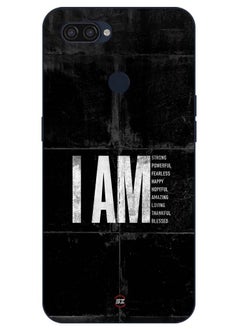 Service Zone Protective Printed Mobile Cover I Am Strong Powerful For Oppo A12 2020 