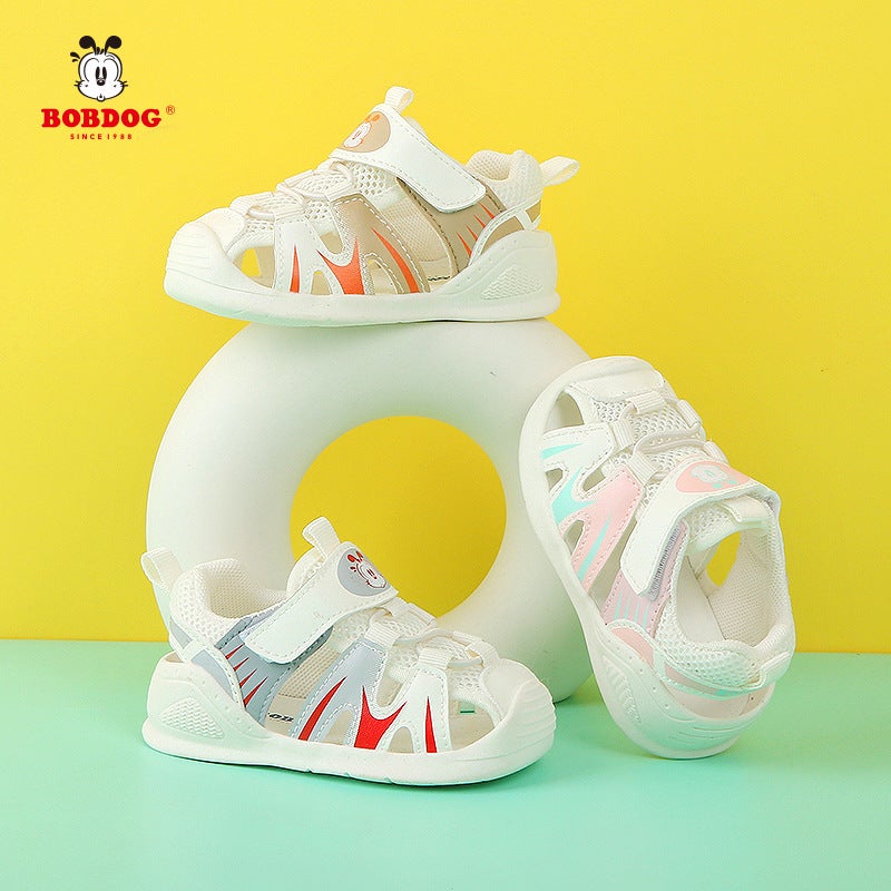 Children'S Sandals Summer Mesh Breathable Children'S Shoes Men'S Small Children'S Light Sneaker Female Baby'S Non-Slip Comfortable Baby Shoes - Image 2