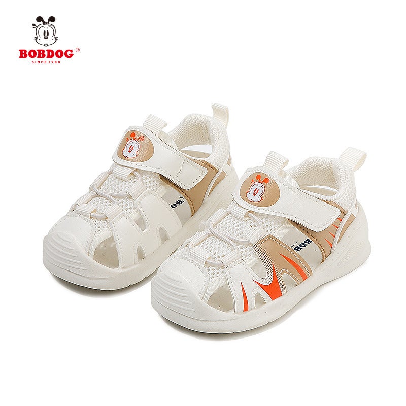 Children'S Sandals Summer Mesh Breathable Children'S Shoes Men'S Small Children'S Light Sneaker Female Baby'S Non-Slip Comfortable Baby Shoes - Image 1