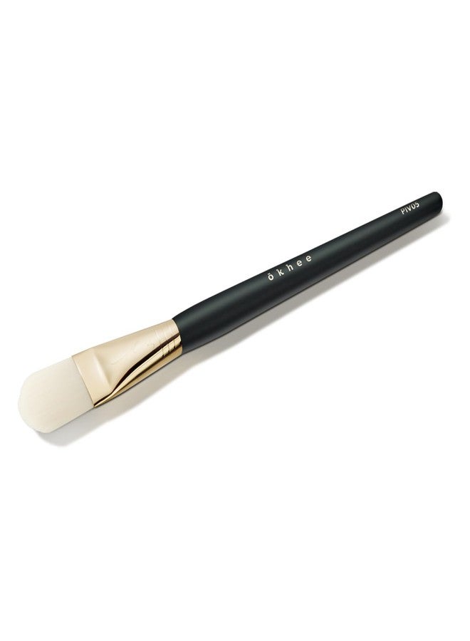 SOO ADOR okhee Basic Base Brush PIV05 – Multi-Functional Tool for Foundation, Powder & Primer | Designed by K-Pop Makeup Artist Seo Ok - Image 4
