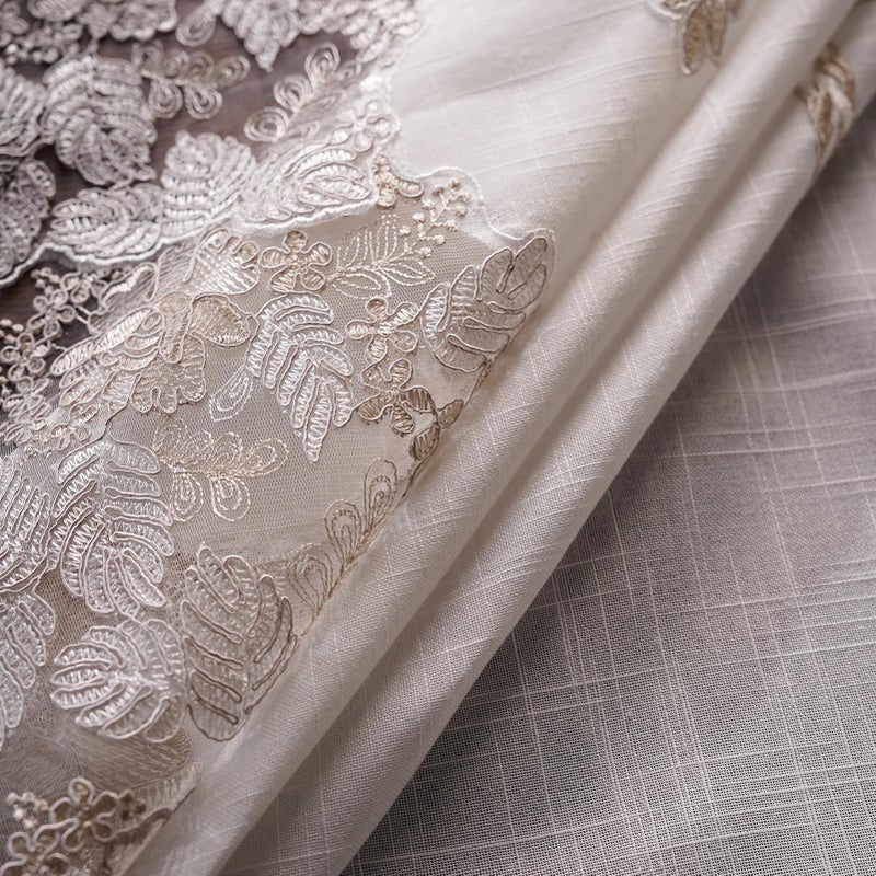 ARTABLE Lace Table Cloths Rectangle Fall Antique Flower Decor Macrame Tablecloth for Outdoor Farmhouse Rustic Kitchen Party Birthday Picnic (White-3, 52 x 70 Inch) - Image 4