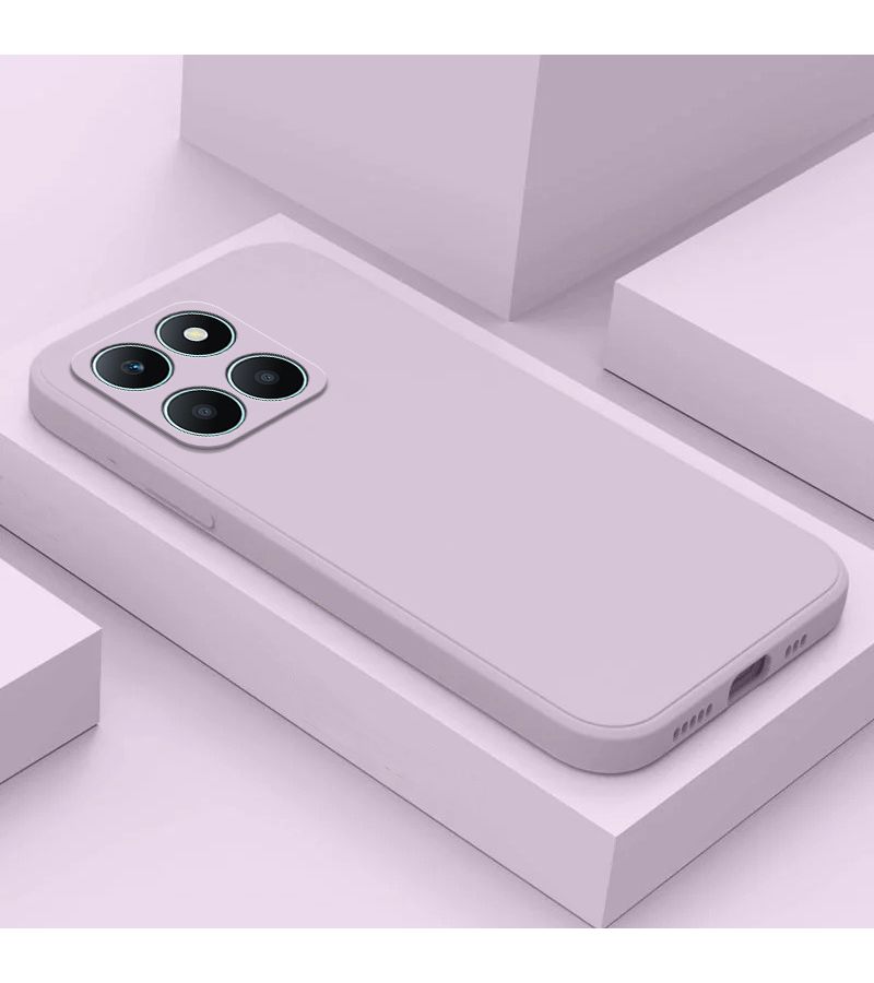 Phone Case Compatible With X7b 5G Black Simple Solid Color Practical Durable Lightweight Four Corner Anti Drop Soft - Image 4
