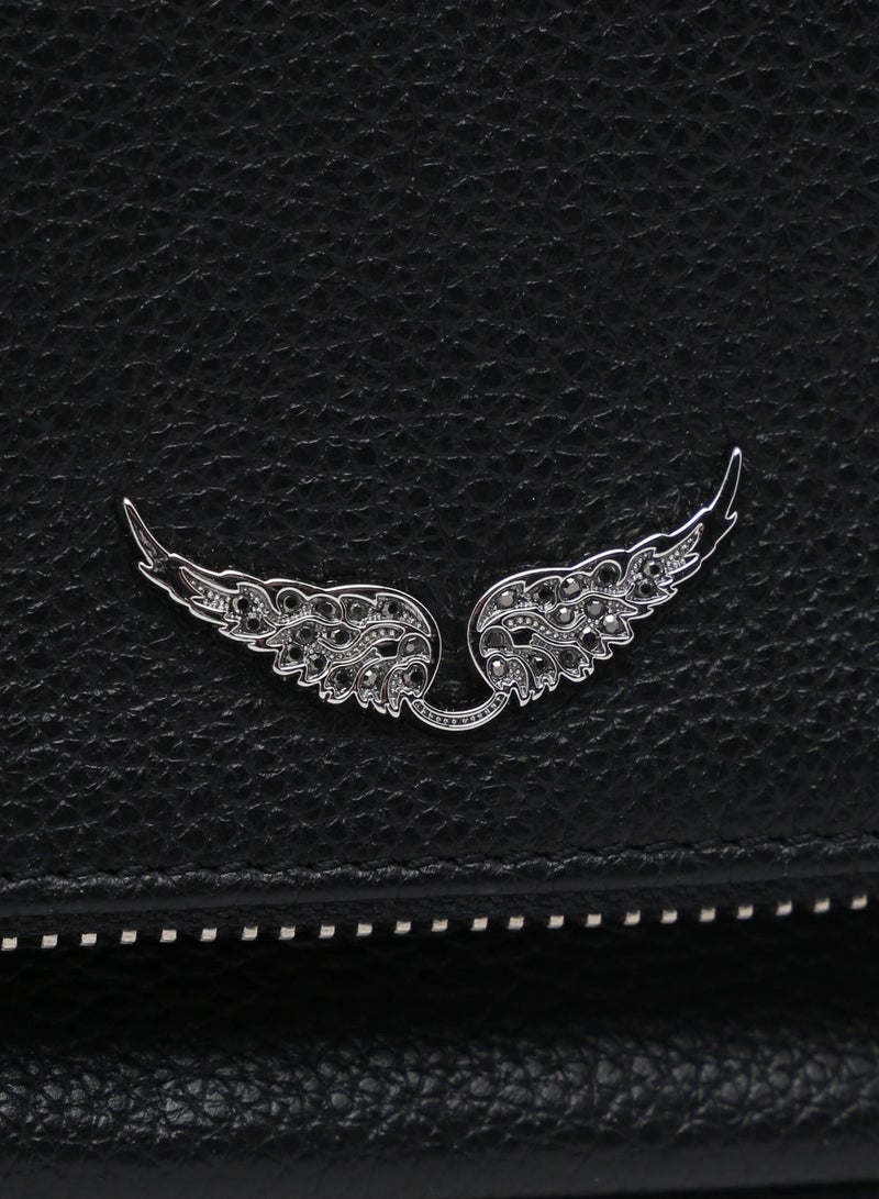 ZADIG & VOLTAIRE Leather messenger bag - Image 3