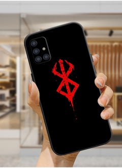 Protective Shockproof Case Cover For Samsung Galaxy A71 4G Berserk anime fashion logo Drawing