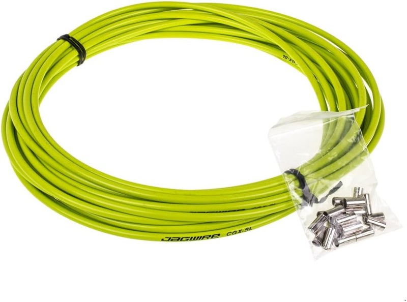 Jagwire CEX Brake Cable Housing - Green Bio-Grün, 5 mm