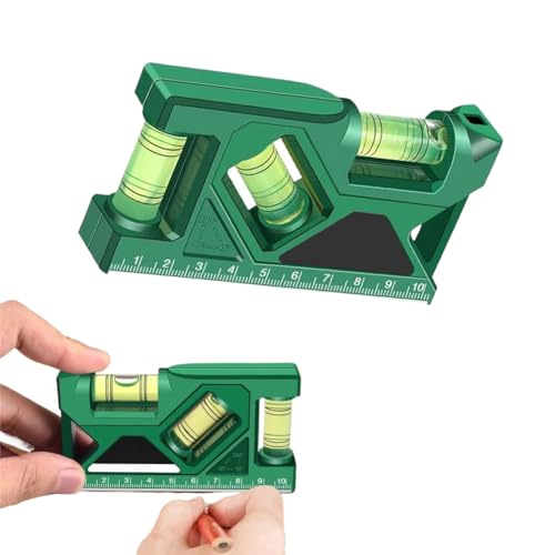 Serplex® Magnetic Level Tool with 3 Bubble Vials for Horizontal Vertical & 45° Angles, Durable ABS Body, Strong Magnetic Base, High Precision Leveler for Construction, HVAC, Home & Office Projects - Image 1