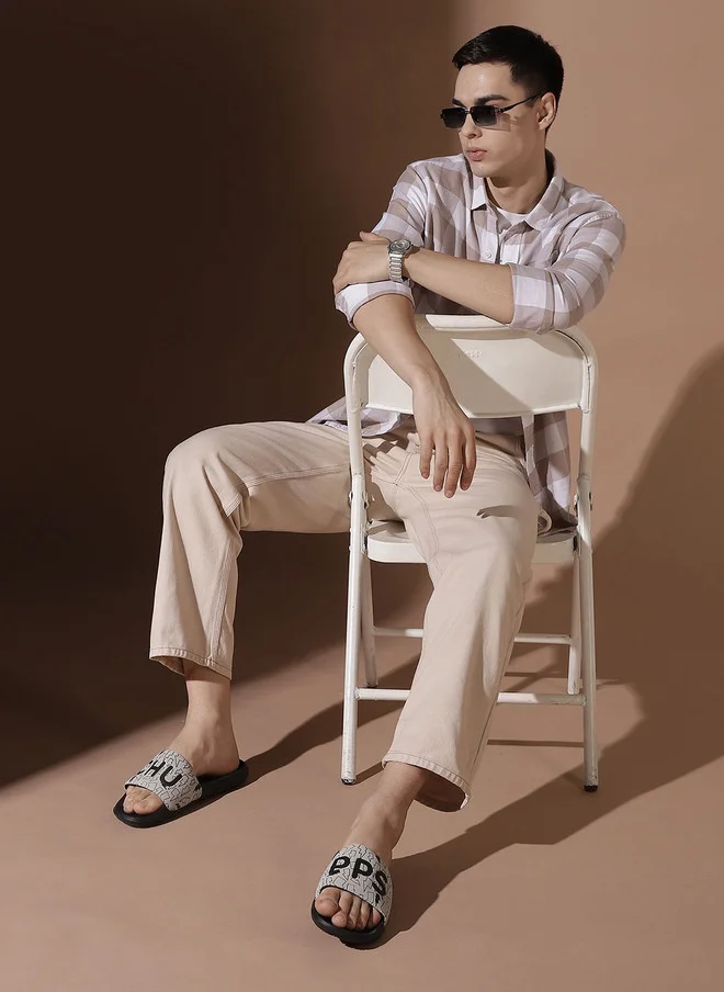 تشيبس CHUPPS Men Printed Bolt Slip-On