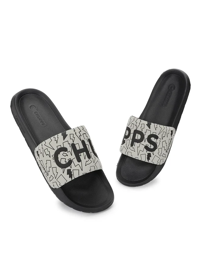 تشيبس CHUPPS Men Printed Bolt Slip-On