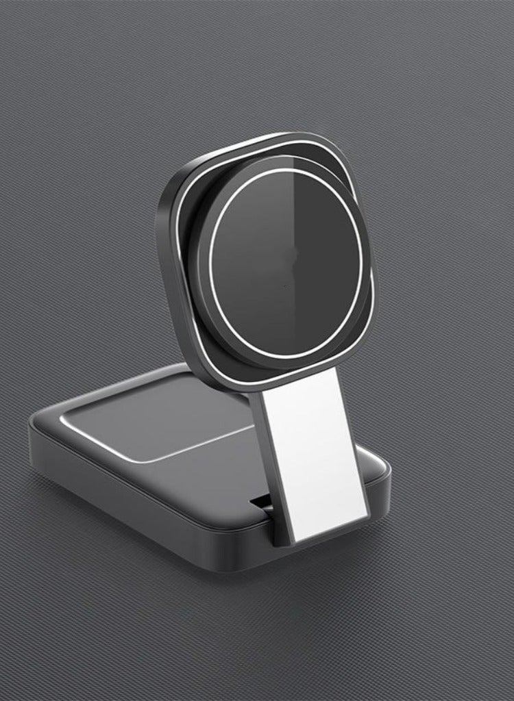 General Wireless Charging, 3 in 1 Wireless Charger,Wireless Magnetic Fast Charging Foldable Dock station Charger for iPhone 14/13/12/11/8/Pro/Max,for iWatch,forAirPods 3/2/Pro and for Samsung  - Image 1