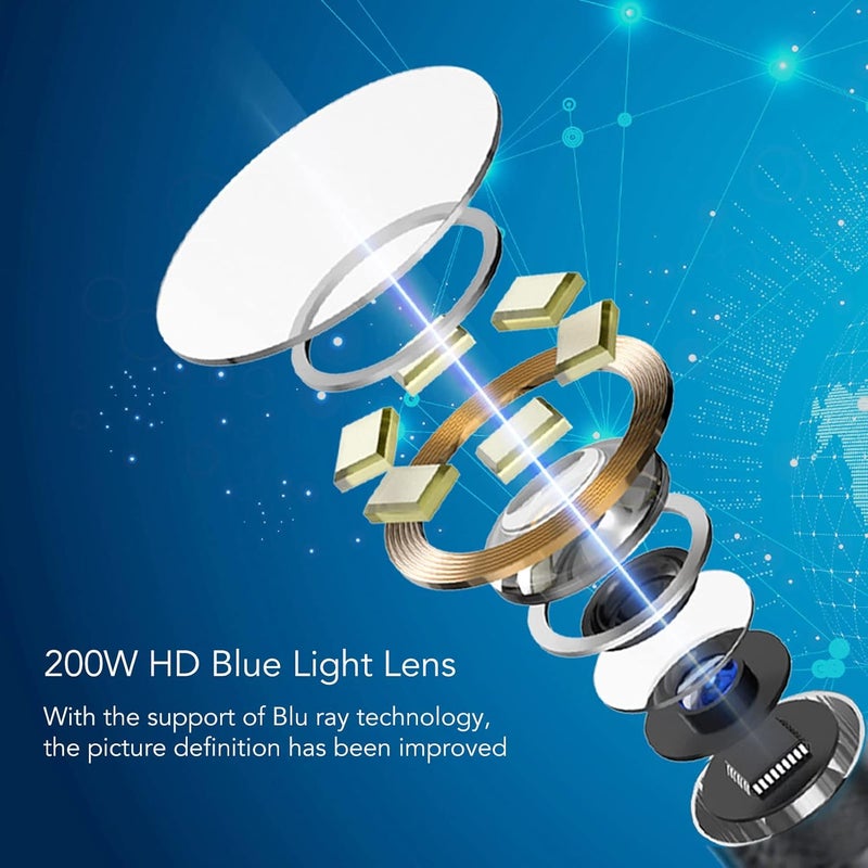 for Auto Repair and Pipeline Inspection - Industrial Borescope with 4.5 Inch IPS HD Screen and 5.5mm Lens - Handheld Digital Endoscope with LED Light, IP67 Rating - Digital - Image 2