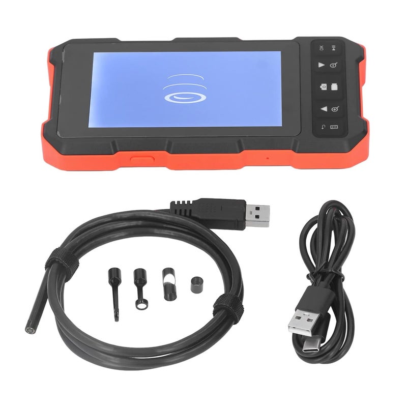 for Auto Repair and Pipeline Inspection - Industrial Borescope with 4.5 Inch IPS HD Screen and 5.5mm Lens - Handheld Digital Endoscope with LED Light, IP67 Rating - Digital - Image 1