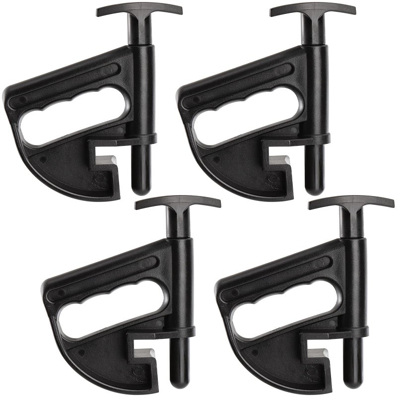 Hedume 4 Pack Tire Changer Nylon Tire Bead Clamp Drop Center Tool Universal Rim Pry Tire Changer Wheel Changing Helper Heavy Duty