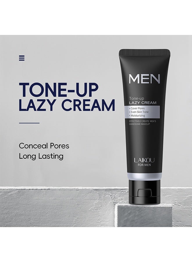 لايكو كريم كسول للرجال ، كريم تصحيح لون كونسيلر رجالي لتغطية عيوب الشوائب ، مرطب رجالي ملون ، يوازن لون البشرة مع تركيبة خفيفة الوزن ومرطبة للاستخدام اليومي - Image 2