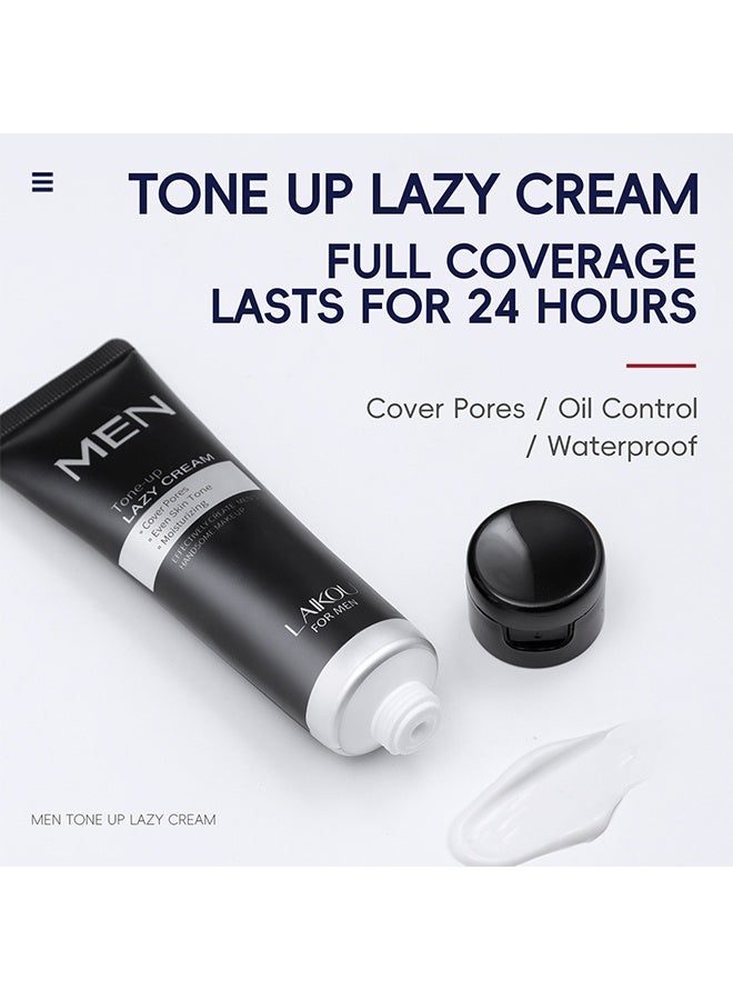 لايكو كريم كسول للرجال ، كريم تصحيح لون كونسيلر رجالي لتغطية عيوب الشوائب ، مرطب رجالي ملون ، يوازن لون البشرة مع تركيبة خفيفة الوزن ومرطبة للاستخدام اليومي - Image 4