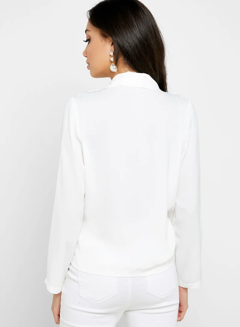 ELLA Wrap Front Top