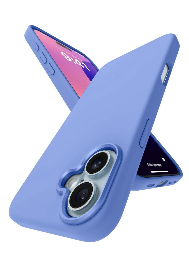 Raxoom "Apple iPhone 17 5G (2025) Soft Liquid Silicone Case Cover â€“ Slim Fit, Shockproof, Anti-Scratch & Anti-Fingerprint Protective Back Case with Microfiber Lining â€“ Lavender (MCRPSN)" - Image 1