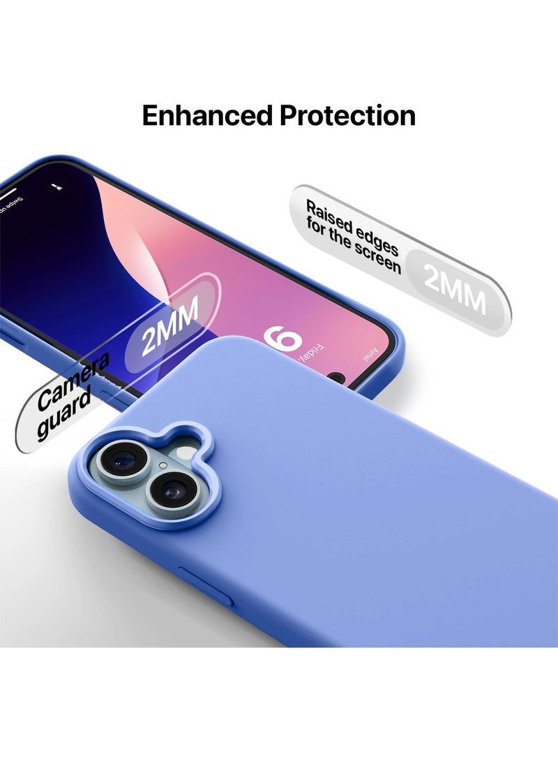 Raxoom "Apple iPhone 17 5G (2025) Soft Liquid Silicone Case Cover â€“ Slim Fit, Shockproof, Anti-Scratch & Anti-Fingerprint Protective Back Case with Microfiber Lining â€“ Lavender (MCRPSN)" - Image 2