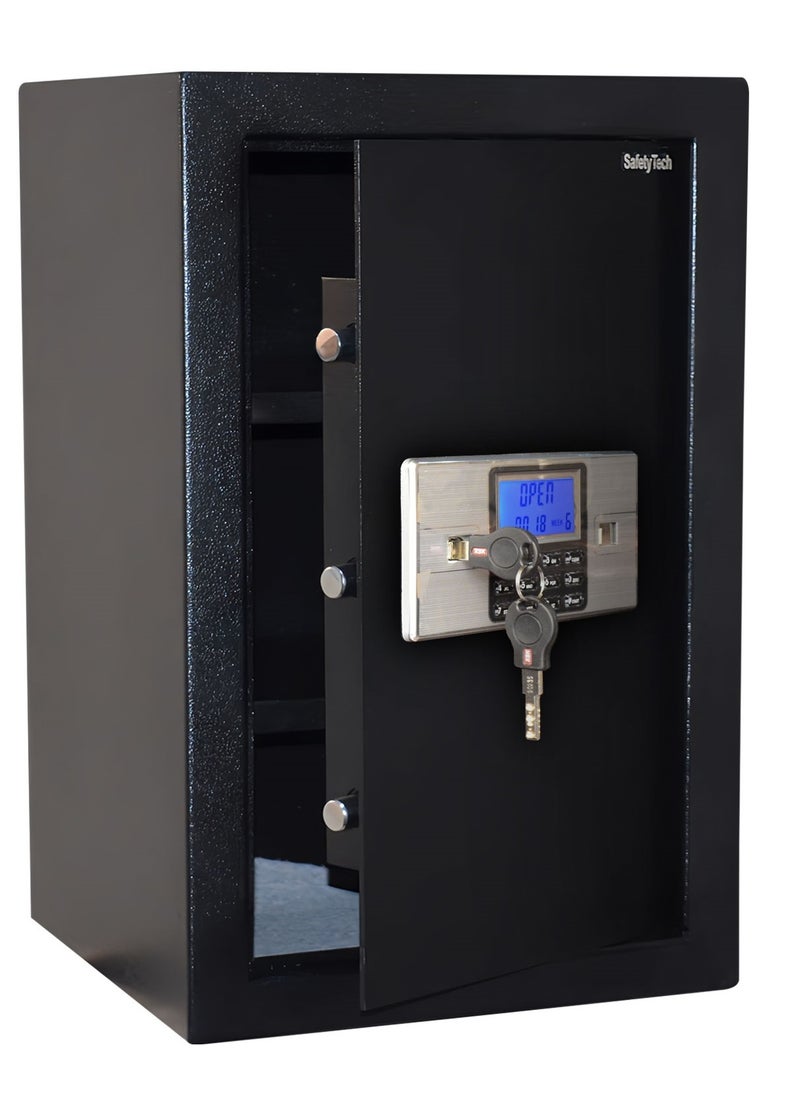 Safety Tech Digital safe with two-factor authentication and triple-force system, size 60*38*38 cm  - Image 1