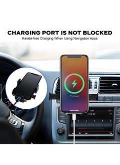HM2A Car Vent Phone Mount, Air Vent Holder Clip, Mobile Holder For Car Vent, Mobile Cell Phone Mount Handsfree Stand Cradle for iPhone, Samsung, and Most phones  - Image 2