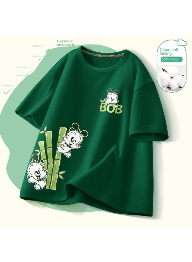 Babu Bean Children's Summer T-shirt 2025, Lightweight And Breathable, Cool And Stylish Boys' Sporty Top, Casual And Comfortable Short Sleeve For Boys - Image 2