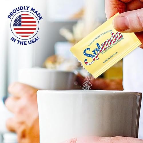 SPLENDA سوبليندا محلي السكر بدون سعرات حرارية، عبوات فردية، 2000 قطعة، 2000 جرام - Image 5