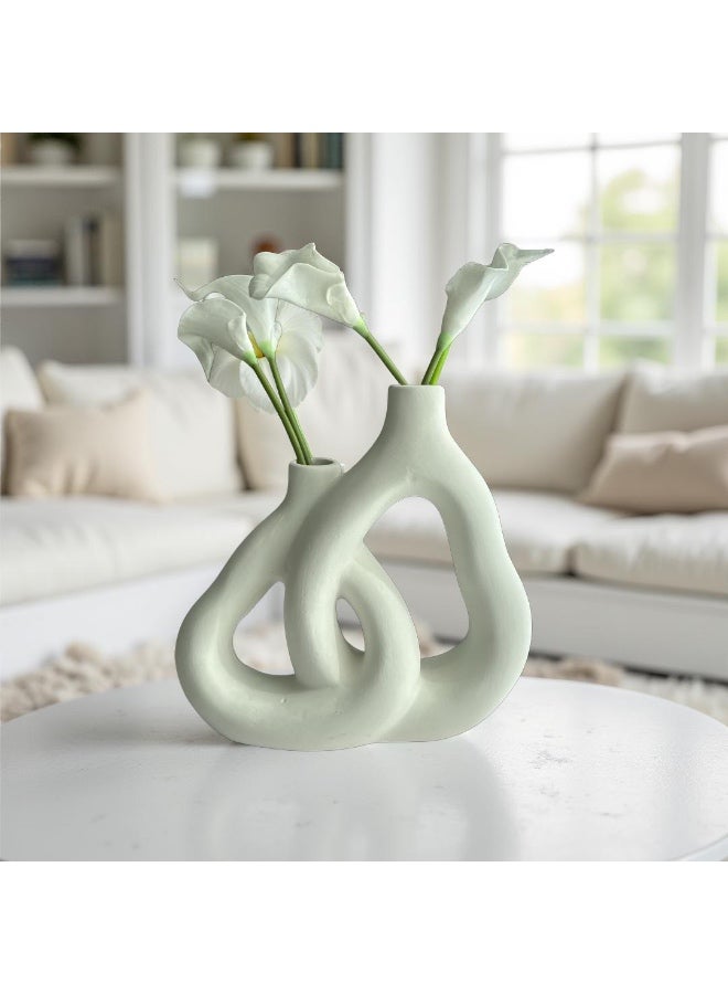 Interlocking Abstract Vase - Image 4