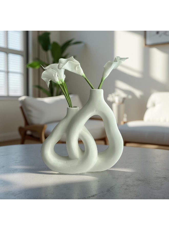 Interlocking Abstract Vase - Image 1