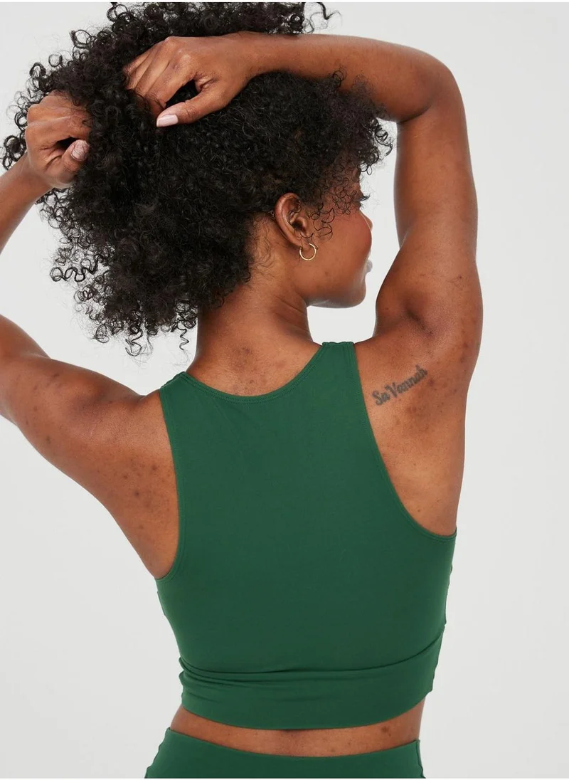Aerie Cut Out Knitted Tank Top