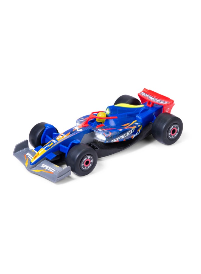 Dickie Toys Formula Racer Team Speed - 1:24 Toy Car with Light & Sound, Friction & Rubber Wheels - 23 cm - Try Me - Image 5