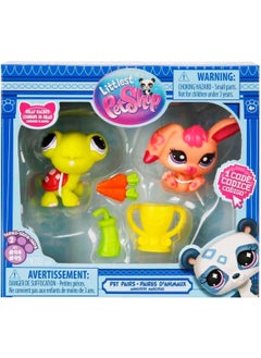 Littlest Pet Shop Minis 2-Piece Figure Set S2 - Tortoise and Rabbit - 5 cm Minis  - Image 5