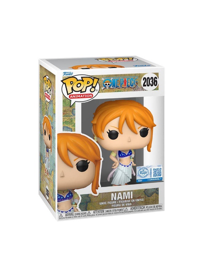 Funko POP! Animation One Piece Nami Alabasta Vinyl Figure (9.7 cm) - Image 1