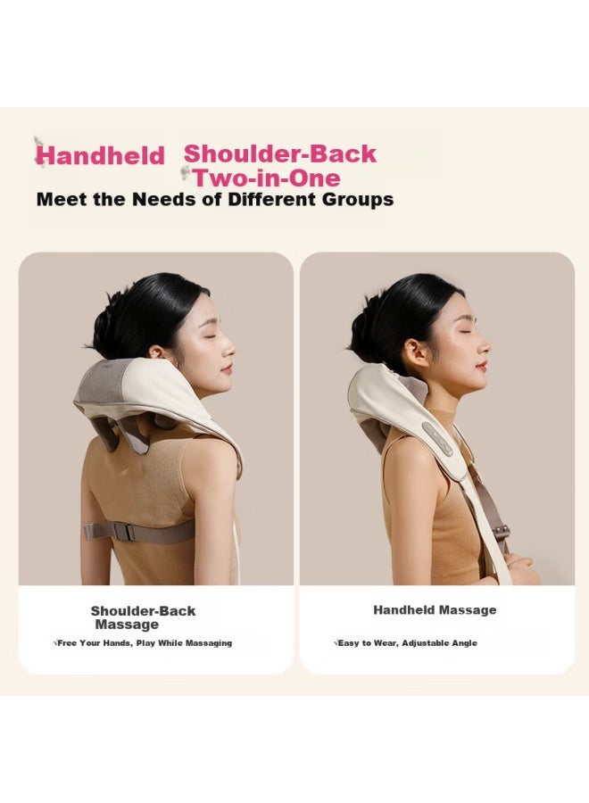Beici Beici Cervical Massager Shoulder Massager Shawl Massager Neck Shoulder Trapezius Lumbar Leg Neck Massager Full Body Practical Gift For Boyfriend And Girlfriend Tm2  - Image 3