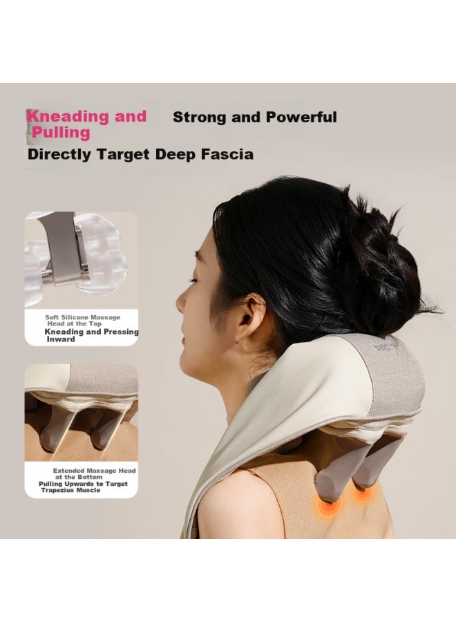 Beici Beici Cervical Massager Shoulder Massager Shawl Massager Neck Shoulder Trapezius Lumbar Leg Neck Massager Full Body Practical Gift For Boyfriend And Girlfriend Tm2  - Image 1