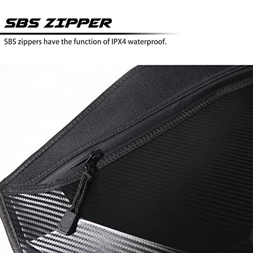 RERPRO RZR PRO XP Side Door Bags, RZR Storage Bag Compatible with Polaris RZR PRO XP PRO R TURBO R 2020 2021 2022 2023 2024 2025 Front Driver Passenger Side Door Bag, Water Resistant BSB Zipper, 2Pack - Image 4