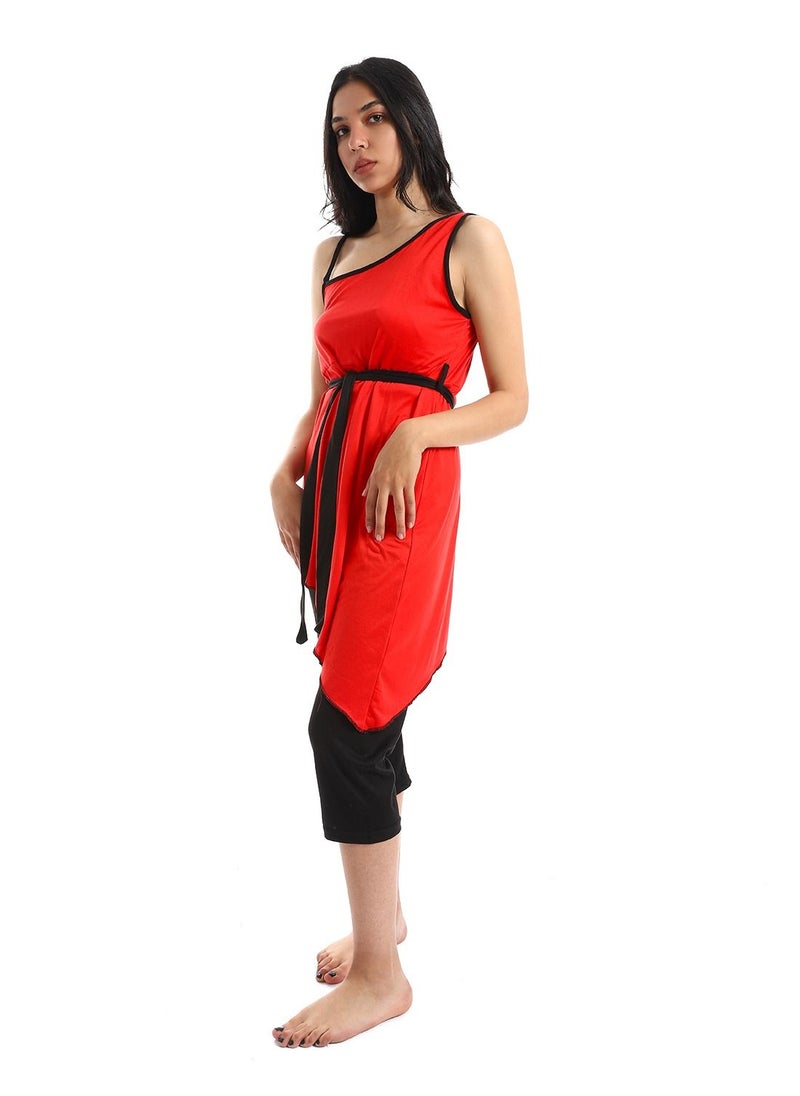 Caesar - Women Permoda With Tank Top Pajama Set - Image 1