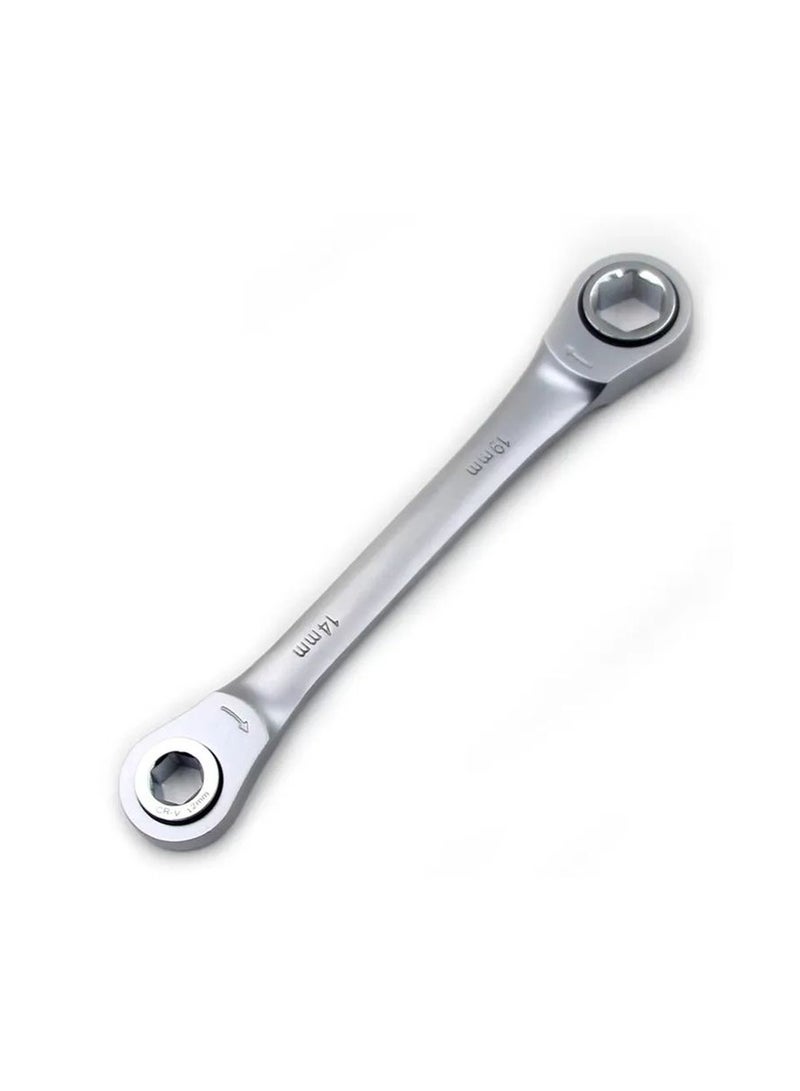 وينر WINNER TOOLS طقم مقابس عالمية مع طقم بسقاطة عكسية كروم فاناديوم فولاذ 6 قطع - Image 4