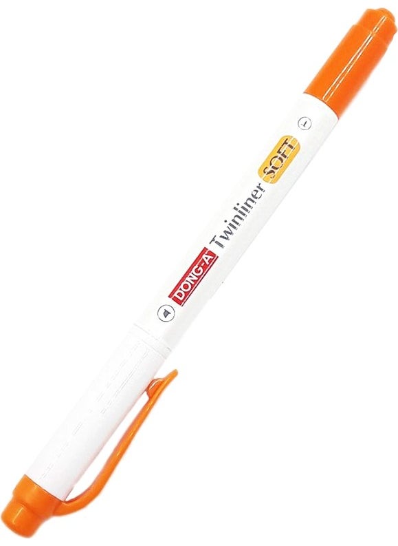 Dong-A Twinliner Soft Highlighter Orange No:08 
