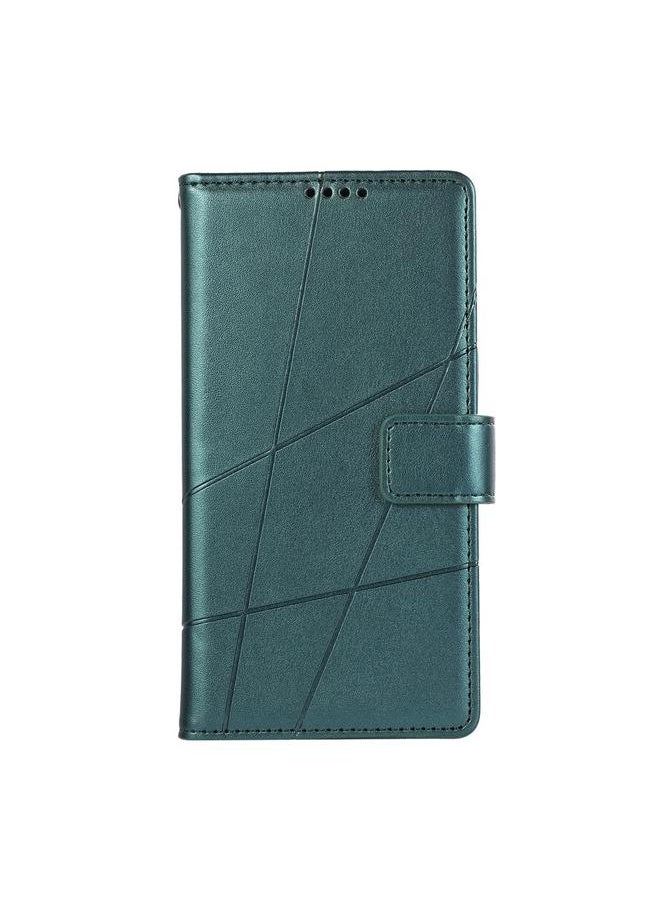 Zaboon Case For Honor X9c Global / Magic7 Lite PU Genuine Leather Texture Embossed Line Phone Case  - Image 2