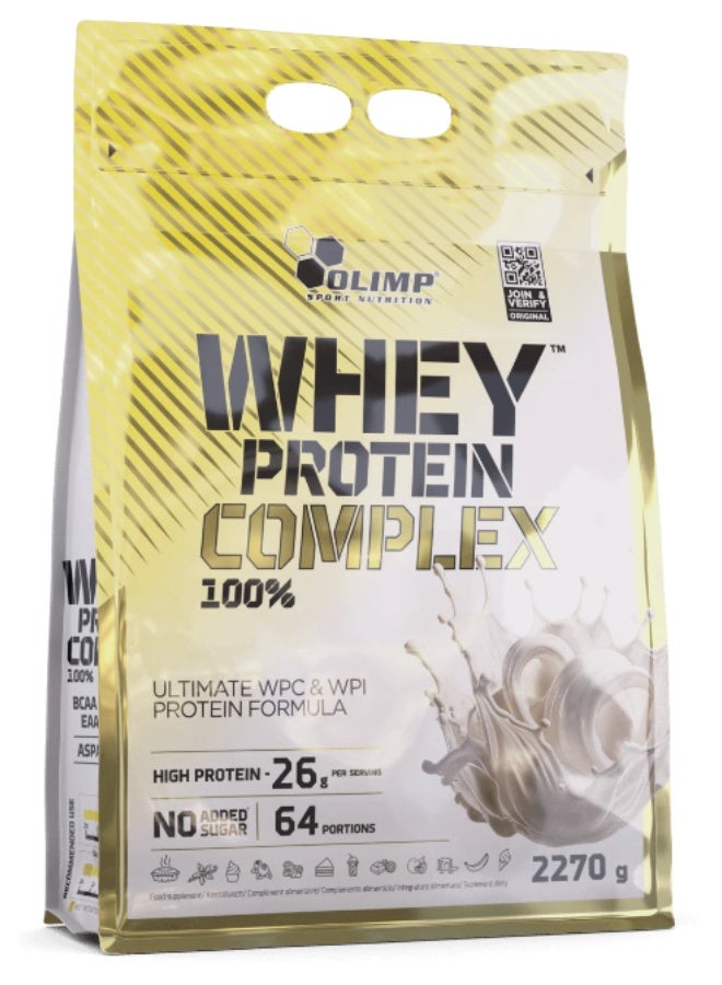 Whey Protein Complex Strawberry 5LB – High Protein Powder, Whey Isolate & Concentrate Blend, Smooth Mix, Great Taste for Daily Nutrition