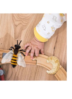 Y&D 12PCS Insect Figurines Life Cycle of a Butterfly Dragonfly Bee, Safariology Growth Model Bug, Figures Educational Toy for Kids Toddlers  - Image 4