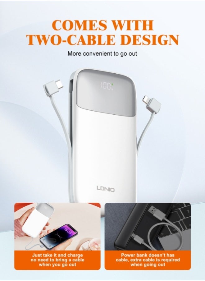 AWS LDNIO 20000mAh 22.5W Fast Charging Power Bank (Model PQ20)  - Image 2