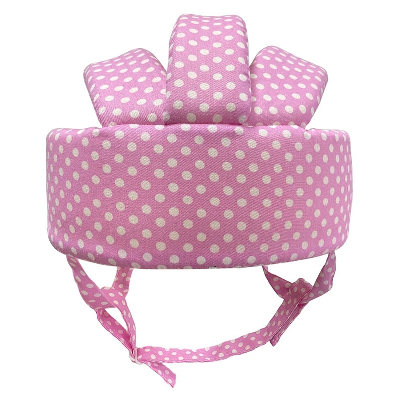 Ocanoiy Baby Helmet Toddler Children Headguard Infant Head Cushion Protective Harnesses Cap Soft Adjustable Kid Hat Head Protector (Pink) - Image 2
