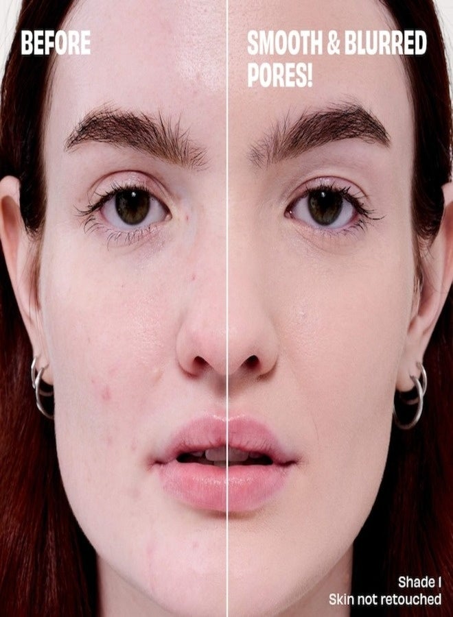 بينيفت كريم أساس ذا بورفيشنال من بينيفت كوزماتيكس لتنعيم وإخفاء العيوب مع النياسيناميد 30 مل - درجة اللون 1C ألتيميت فير كول - كريم أساس خفيف الوزن، يقلل من حجم المسام، يدوم طويلاً - Image 2