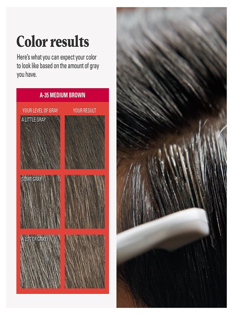 جست فور من جَسَّتْ فور مَنِ ايزي كومب ان كولور - بني غامق جدا - Image 3