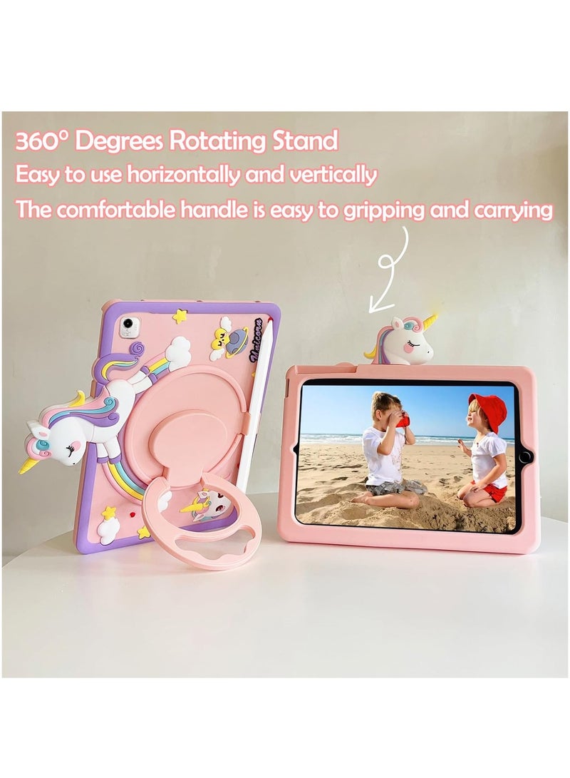 Tablet Case Compatible with Honor Pad X9a 11.5 Inch 2025 Kids Cover with Pen Holder, 360° Rotating Handle Stand - Image 2